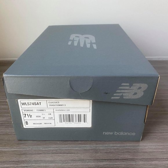 New Balance 574 Sneakers Women's Shoes WL574SAT - Picture 12 of 16